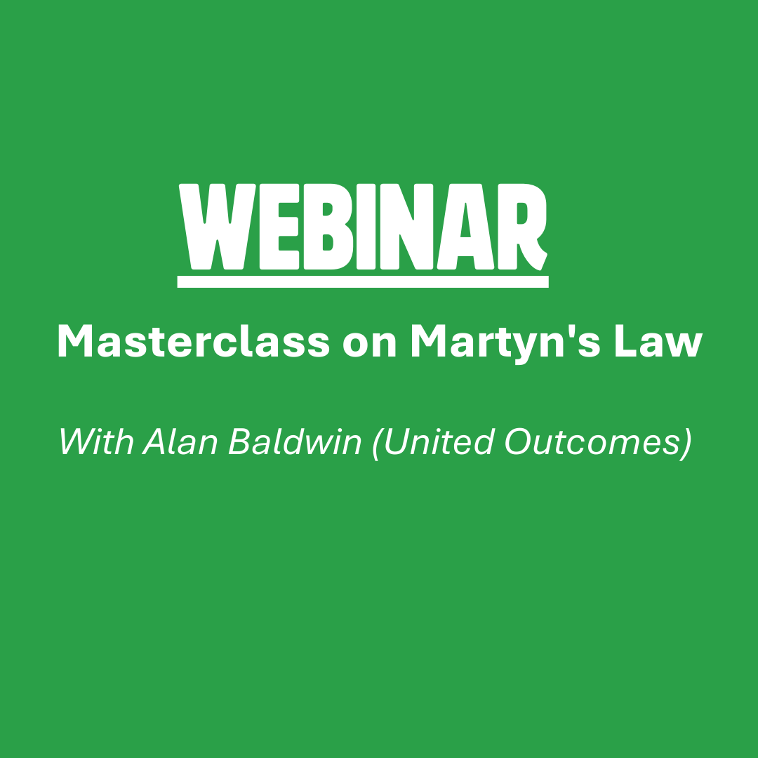 Webinar: Masterclass on Martyn's Law