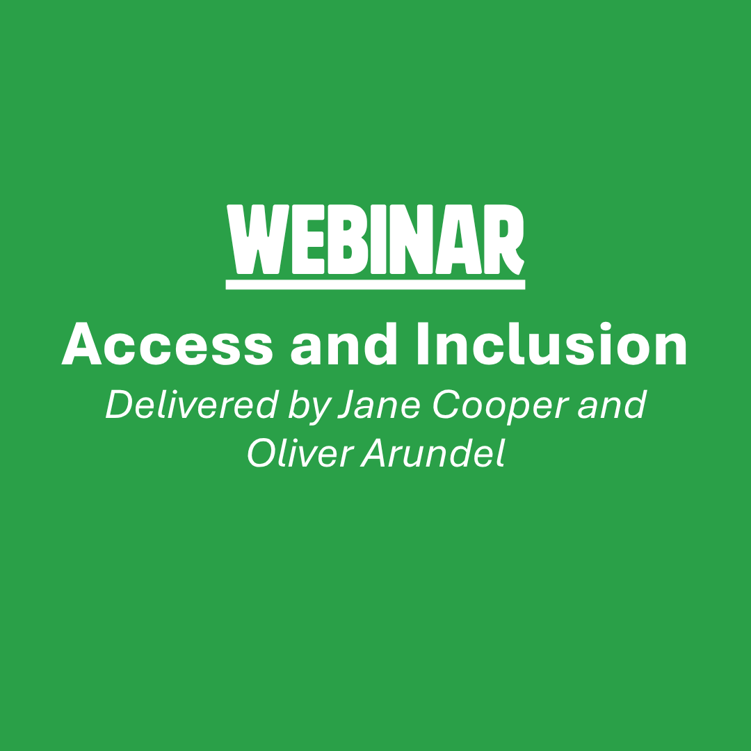 Access and Inclusion Webinar