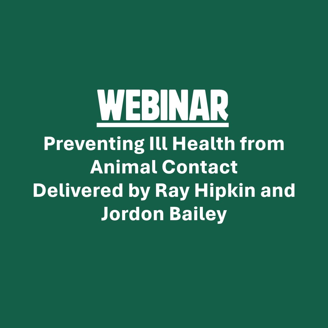 Preventing Ill Health from Animal Contact